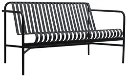 Modern Metal Loveseat - Enid