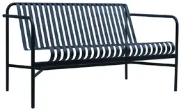 Modern Metal Loveseat - Enid