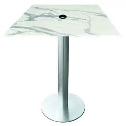 Tall Square Outdoor Patio Table - EuroSlim OD219