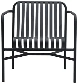 Modern Metal Lounge Chair - Enid