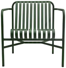 Modern Metal Lounge Chair - Enid