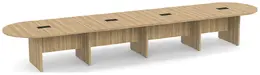 Large Racetrack Conference Table - PL Laminate