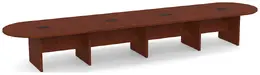 Large Racetrack Conference Table - PL Laminate