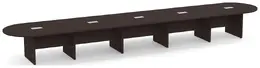 Large Racetrack Conference Table - PL Laminate