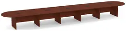 Large Racetrack Conference Table - PL Laminate