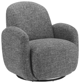 Plush Modern Swivel Chair  - Brody