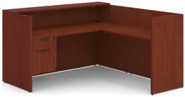 L-Shaped Reception Desk - PL Laminate