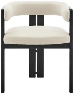 Mid-Century Barrel-Back Chair - Blixa
