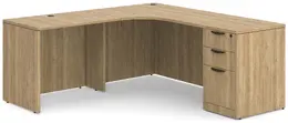 L-Shaped Office Desk - PL Laminate