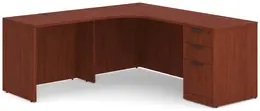L-Shaped Office Desk - PL Laminate