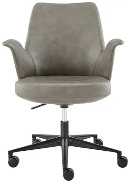 Flared Retro Office Chair - Lise