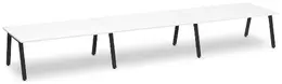 6 Person Workstation with Metal Legs - Elements