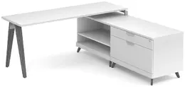 Modern L Shaped Desk - Elements