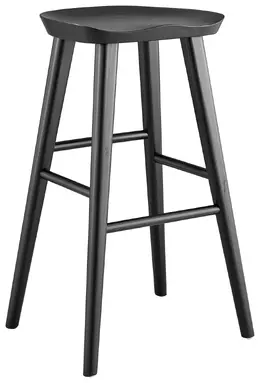 Simple Scandinavian Bar Stool - Vieno