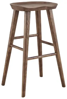 Simple Scandinavian Bar Stool - Vieno