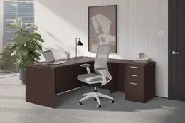 L Shaped Desk - PL Laminate