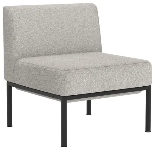 Konfurb Konnect Drop In Armless Seat and Base - 25W x 25D x 40.6H