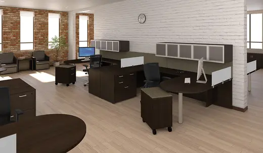 Two Person Desks for Space Saving Measures