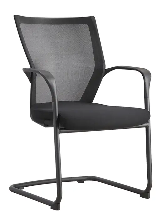 Concepto Guest Chair with Black Fabric Seat