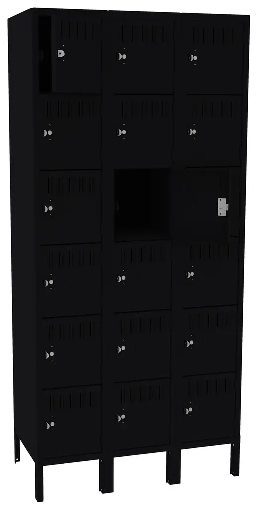 Assm-Box 3/6 36W x 18D x 78H Legs