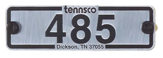Locker Number Plate-Aluminum Series of 25