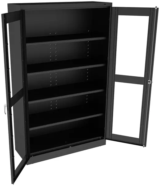 Jumbo Cabinet C-Thru Doors - 48W x 18D x 78H