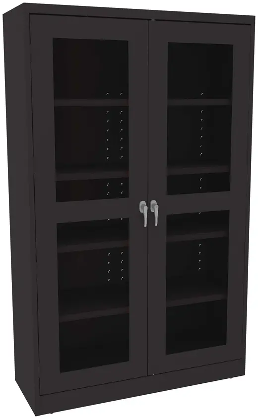 UN Jumbo Cabinet C-Thru Doors - 48W x 18D x 78H