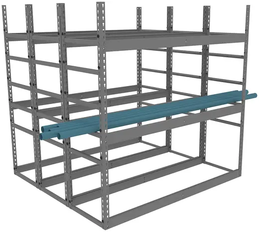Horizontal Bar Rack 56wx60w60h