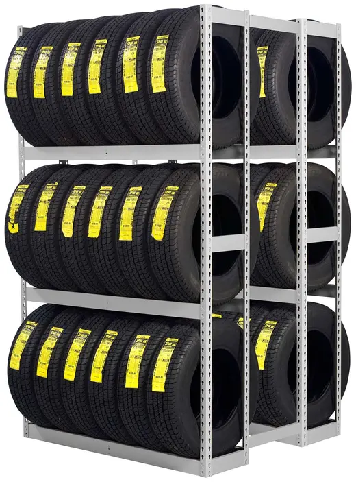 Dbl Ent-S Tire Rck 60wx42dx84h