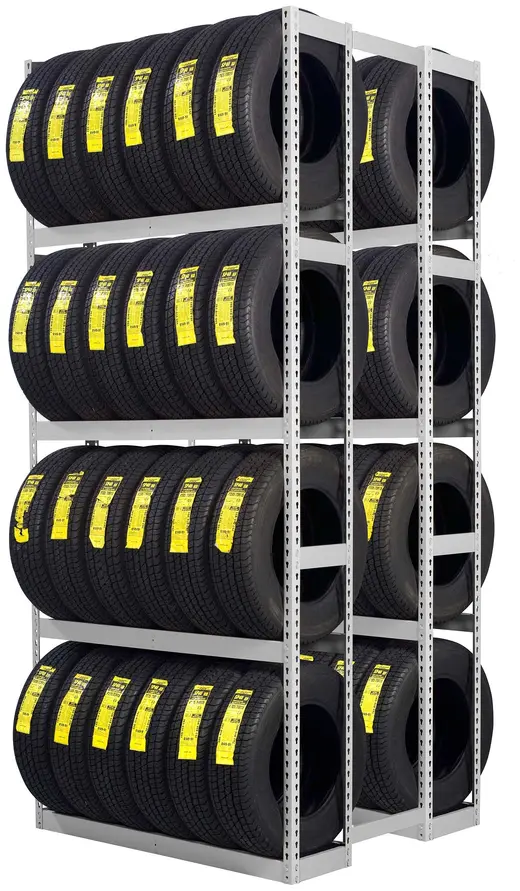 Dbl Ent-S Tire Rk 60wx42dx120h