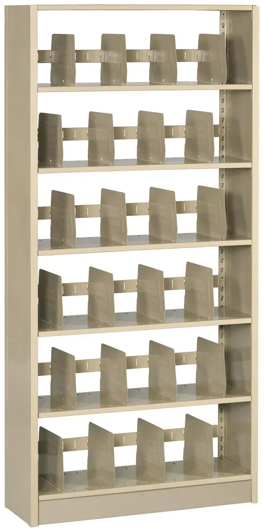 LT Thn Clsd St 7 shelf, 6 opening 36x15x76