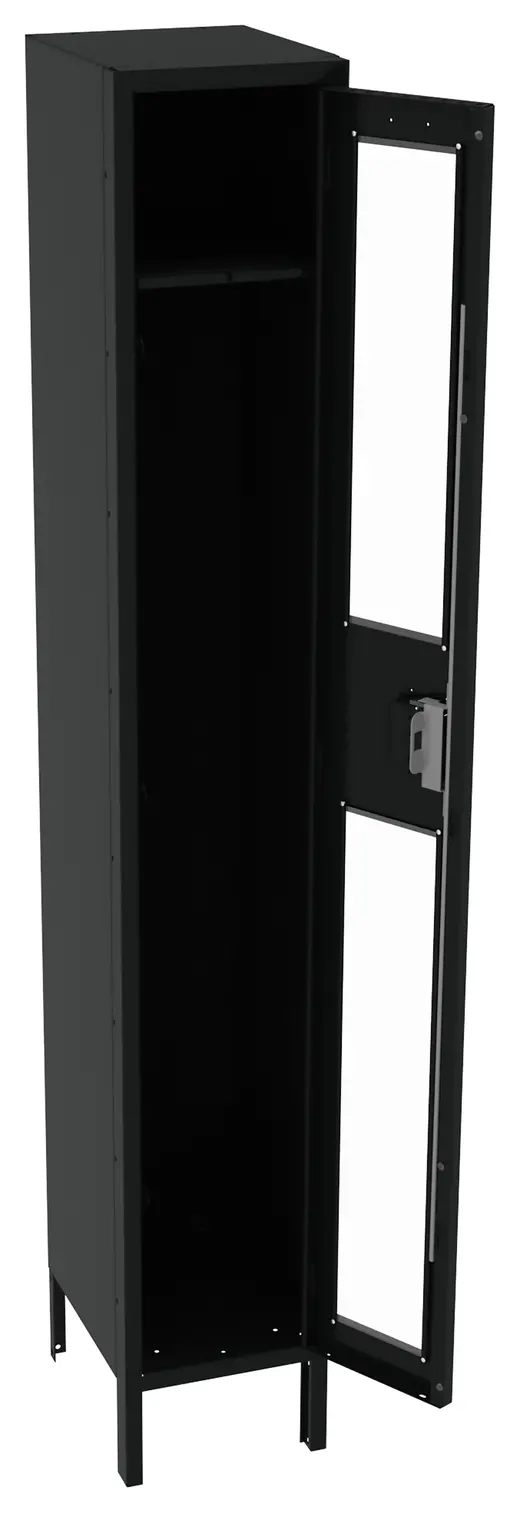 Assm CThru 1Wd 12W x 15D x 78H Legs