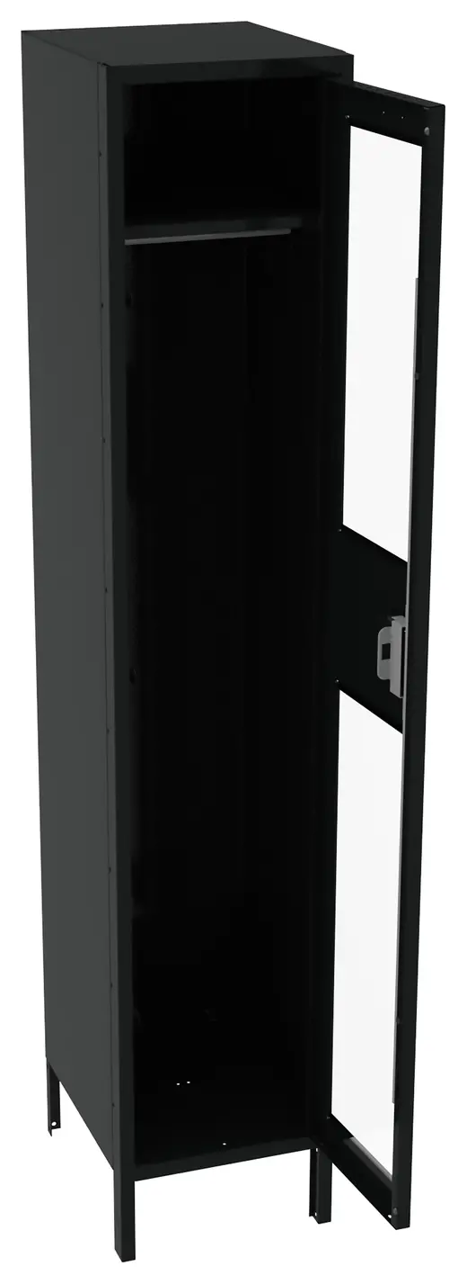 Assm CThru 1Wd 15W x 18D x 78H Legs