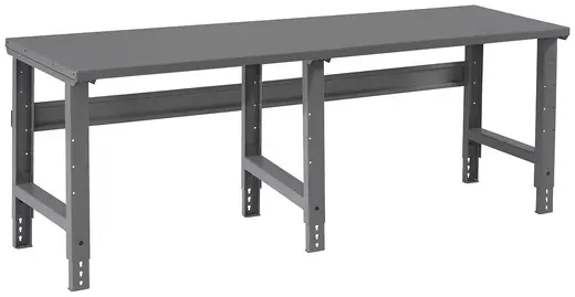 Bench/Stel Top/Adj Lgs 96wx36d