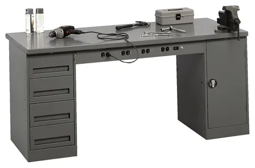 Elec WB/Stel Top/Dwr&Cab 72x30