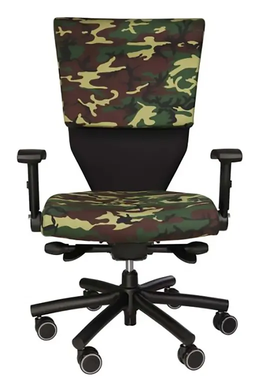 Shield chair, with drop-away arms, GR3 - 22W x 23.5D x 50H