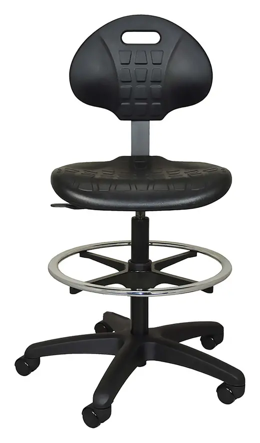 Polyurethane stool - 18W x 16.5D x 42H