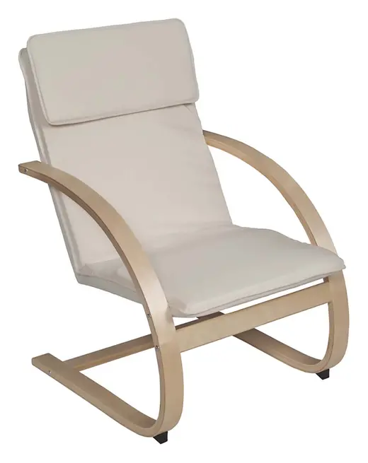 Niche Mia Bentwood Reclining, Lounge, Rocking Chair - 27 x 28 x 39.5