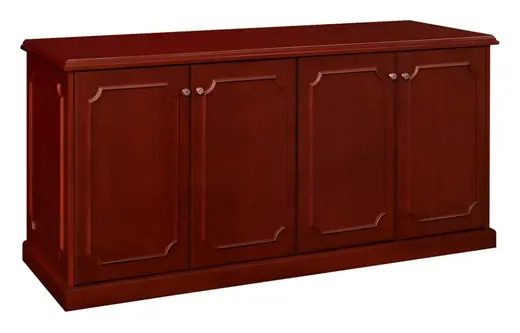 Regency Prestige 72 in. Storage Buffet- Mahogany - 72 x 24 x 36