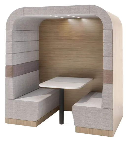 78 x 48 x 86 - Soft Social Booth