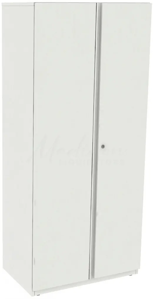 Storage Cabinet - double door / coat rod / 1 adjustable shelf  67-3/8h x 30w x 18d