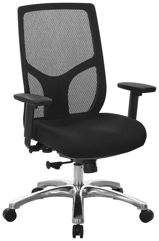 Mesh High Back Chair - 29 x 25.75 x 40.75/46.75