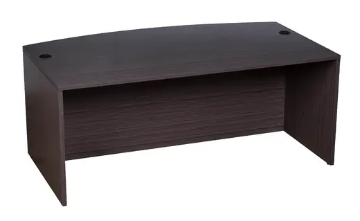 Bow Front Desk Shell - 71W x 36/41D x 29.5H