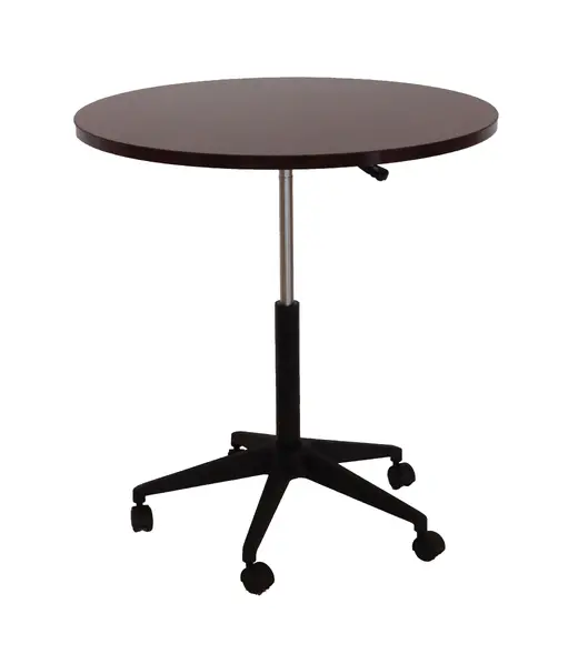 32 Mobile Round Table, Mahogany