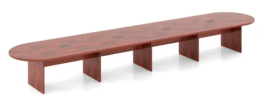 240 x 48 Racetrack Conference Table - 4 Leaf