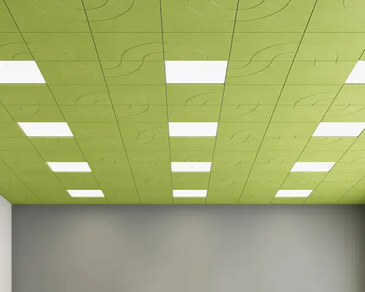 Set of 8 Focus Design Acoustic Ceiling Tiles