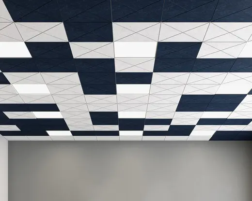 Set of 8 Prism Design Acoustic Ceiling Tiles