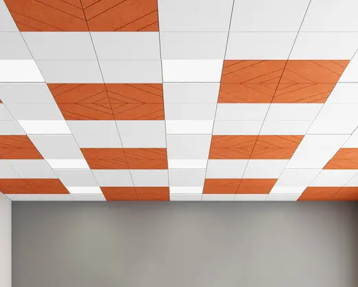 Set of 8 Junction Design Acoustic Ceiling Tiles