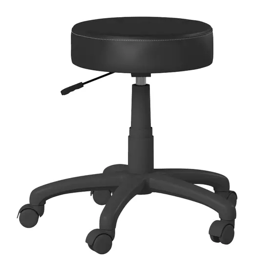 The DOT stool, Black Vinyl