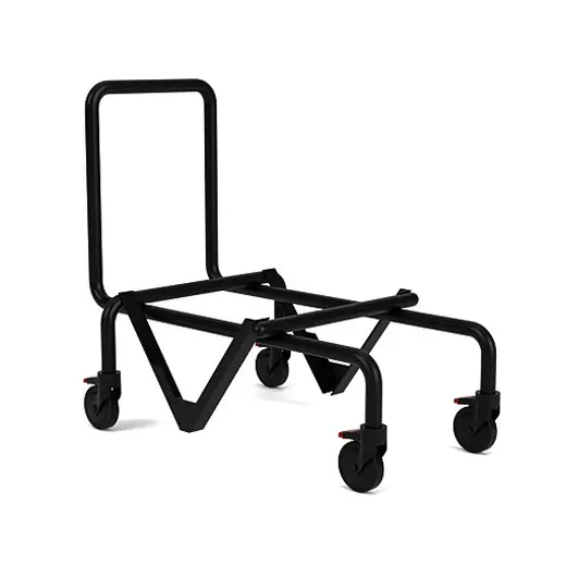 High Density Stacking Transport Cart, Splash Air Chairs Only